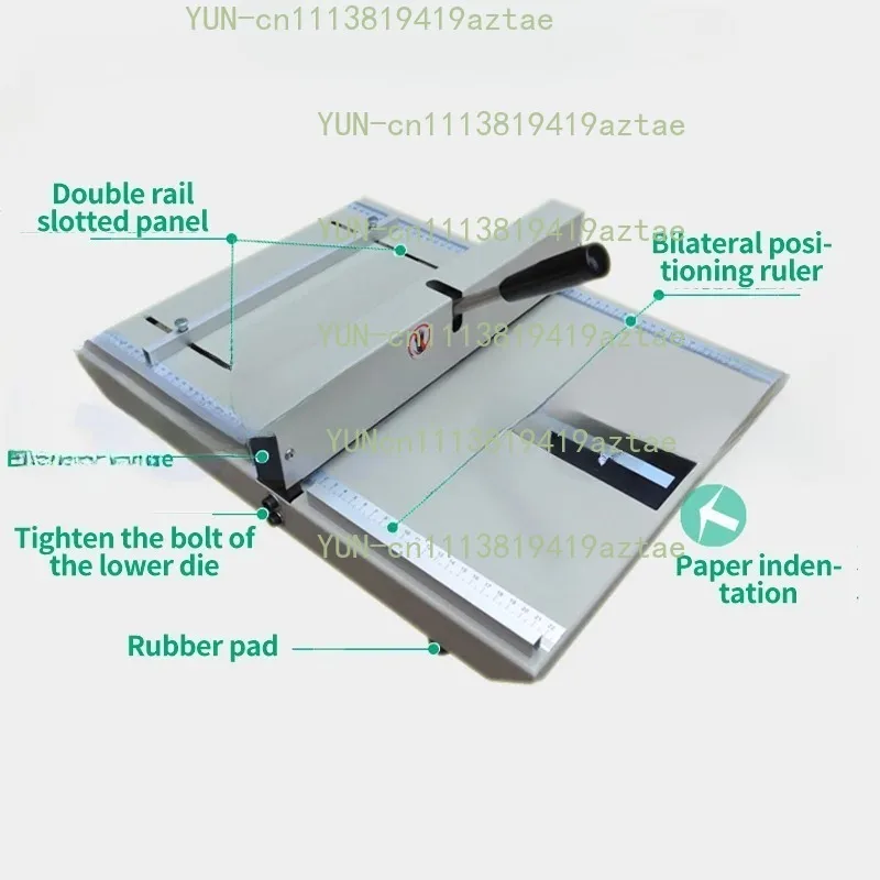 Manual Paper Creasing Processing Unit, Jig For Photo Album Greeting Card Cover Folding And Indenting Work