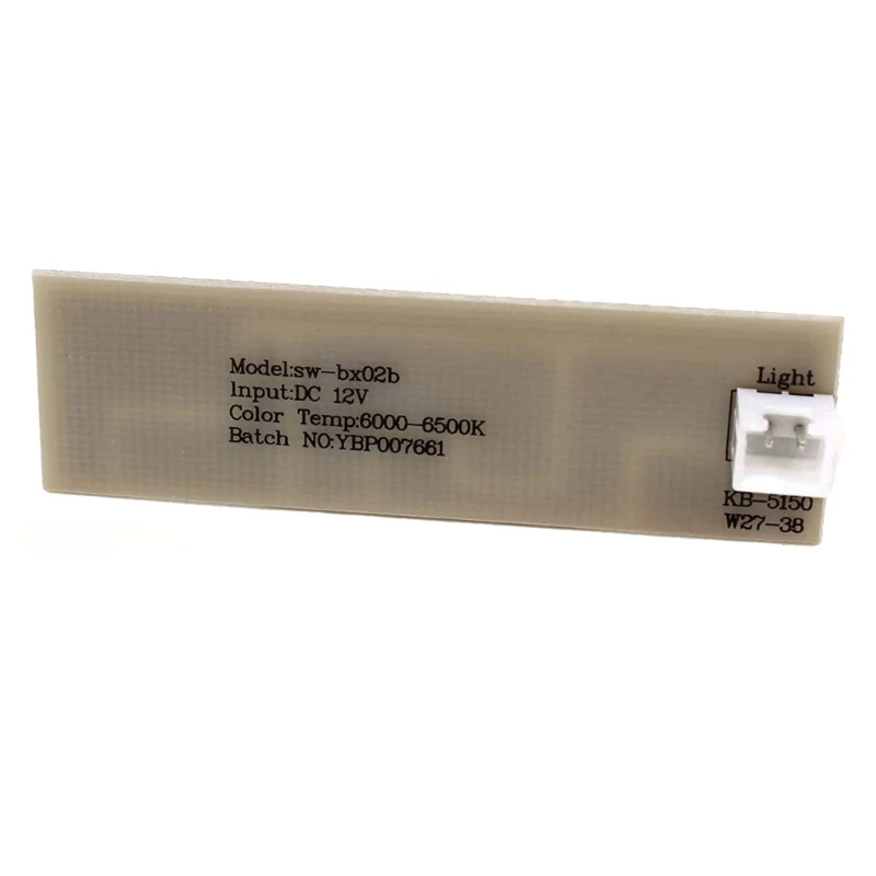 SWBX02B Refrigeration Light LED Light Board Light Strip Module for MAGIC Chef Refrigerator YBP007661 ZBE2350HCA