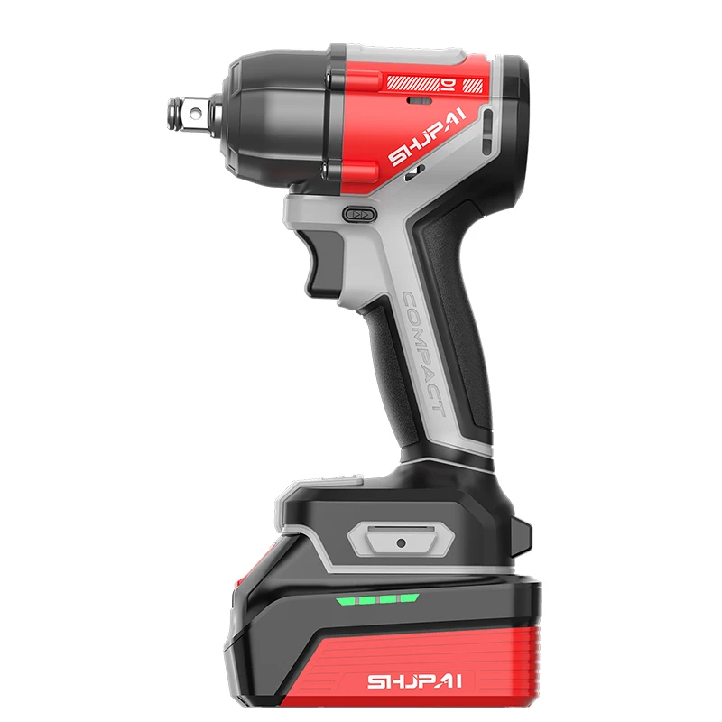 Factory Electric Cordless Power Impact Wrenches 550N with 2 Batteries