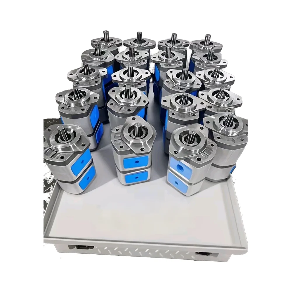 

Factory Price 80L/100L High Pressure Reversible Hydraulic Gear Pumps for Used Tipper Trucks