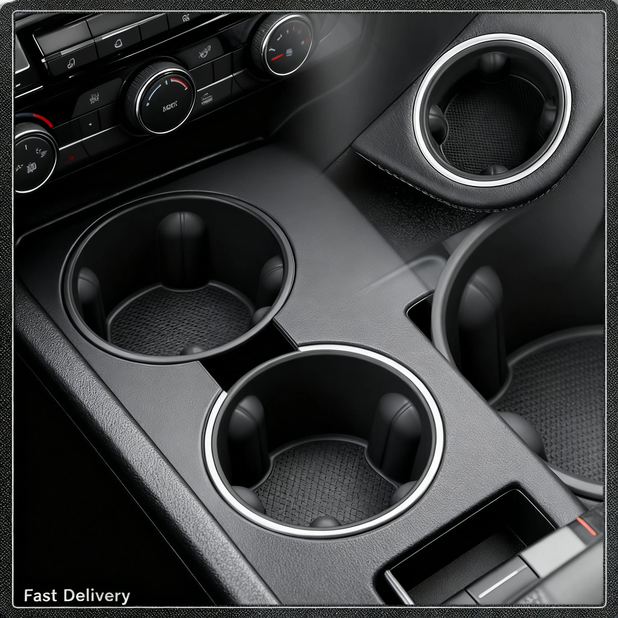 2/4Pcs For Tesla Model YL 6 Seater 2026 Plus Third Row Silicone Cup Holder Insert Organizer Liner Mat Backseat Storage Protector