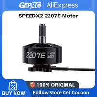 SPEEDX2 2207E Motor High Power High Heat Dissipation Compatible ESC 50A Suitable for 4-5inch FPV Quads Racing Drone Multicopter