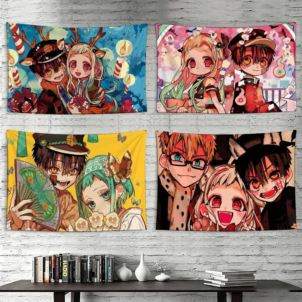 Anime Toilet-Bound Hanako-kun Flags Suitable For Party Club Outdoor Interior Wall Decoration Banner Fans Gift