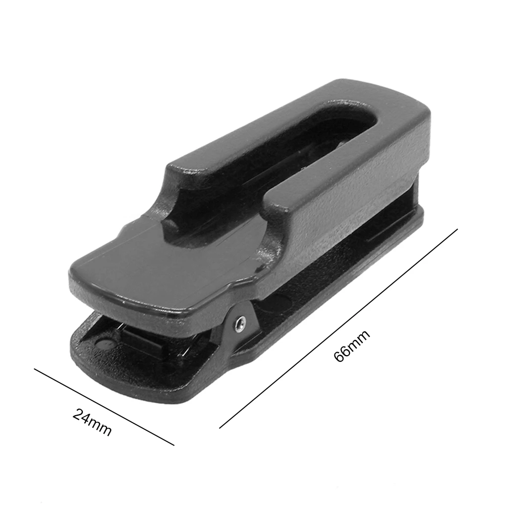 2pcs Belt Clip Clamp Accessories Plastic Walkie Talkie Belt Clip Replacement Parts for Baofeng BF-9700 -9R PLUS BF-A58 BF-R760 view 6
