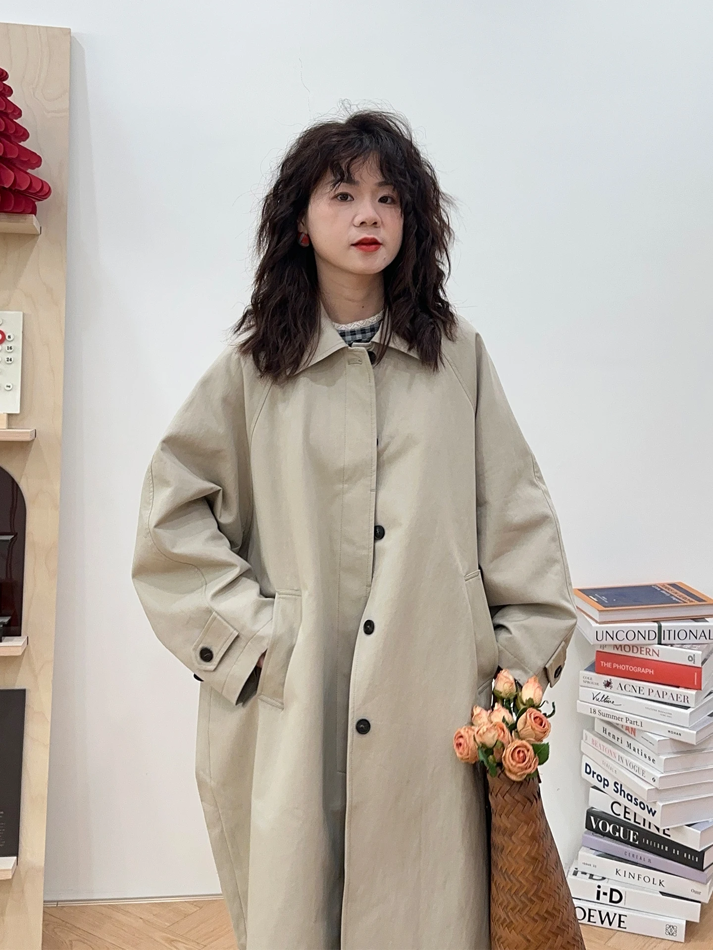 

Женская весенняя модная куртка-рубашка Water Bottle Scorpion 309 с отложным воротником, длинными рукавами, из хлопка и нейлона, с вставками на плечах