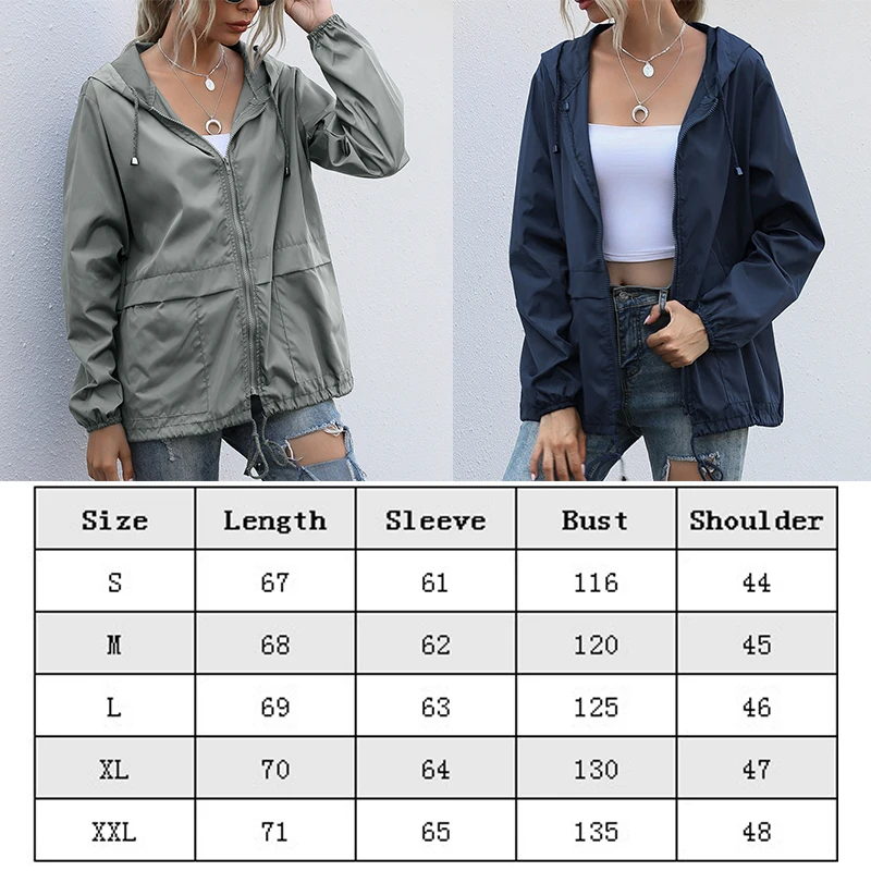 Chaqueta táctica impermeable para mujer, con capucha rompevientos, abrigos a prueba de viento de Hip-hop, impermeable para acampar al aire libre, senderismo