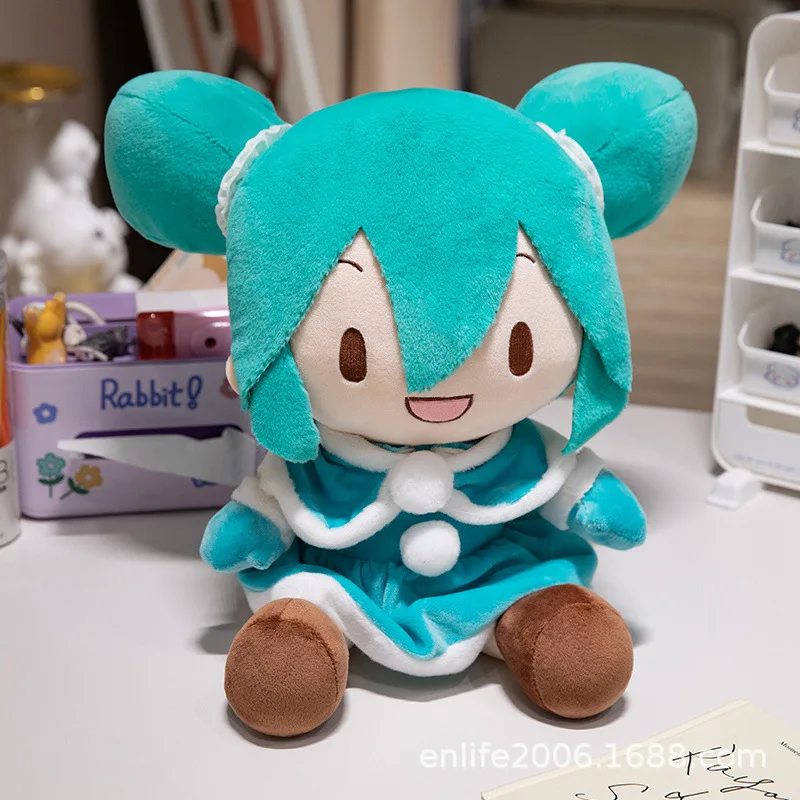 Sega Miku Fufu Pluche Pop 16e Verjaardag Herdenkingseditie Schattig Anime Verzamelbaar Verjaardagscadeau voor Meisjes Valentijnsdag