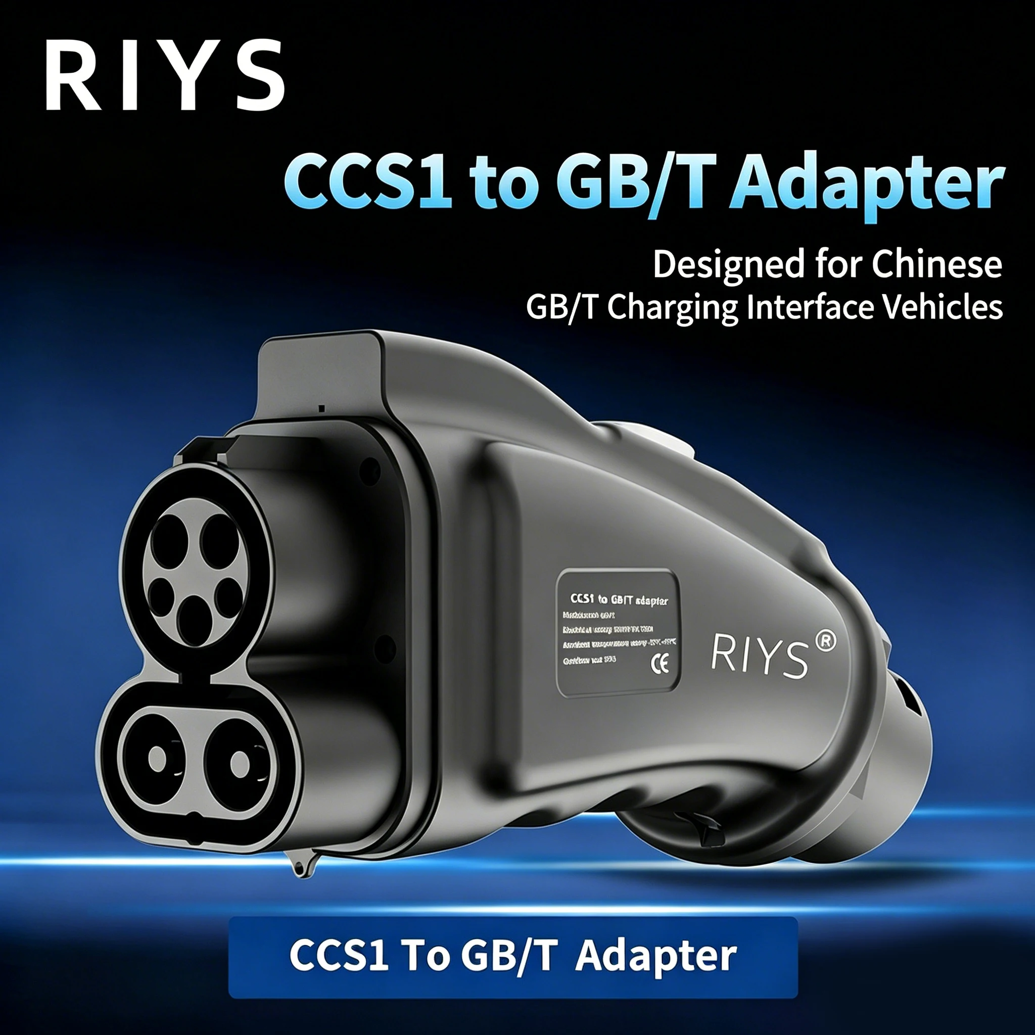 EV Converter CCS1 to GB/T DC Adapter Combo1 to GBT Fast Charging Station Chinese Standard For BYD For GEELY Charging Adapter