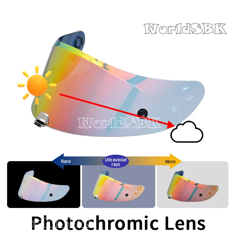 Photochromic Visor for HJC RPHA 11 PRO RPHA 70 ST HJ-26  Helmet Shield Uv Cut Casco Moto Face Shield Visera Windshield