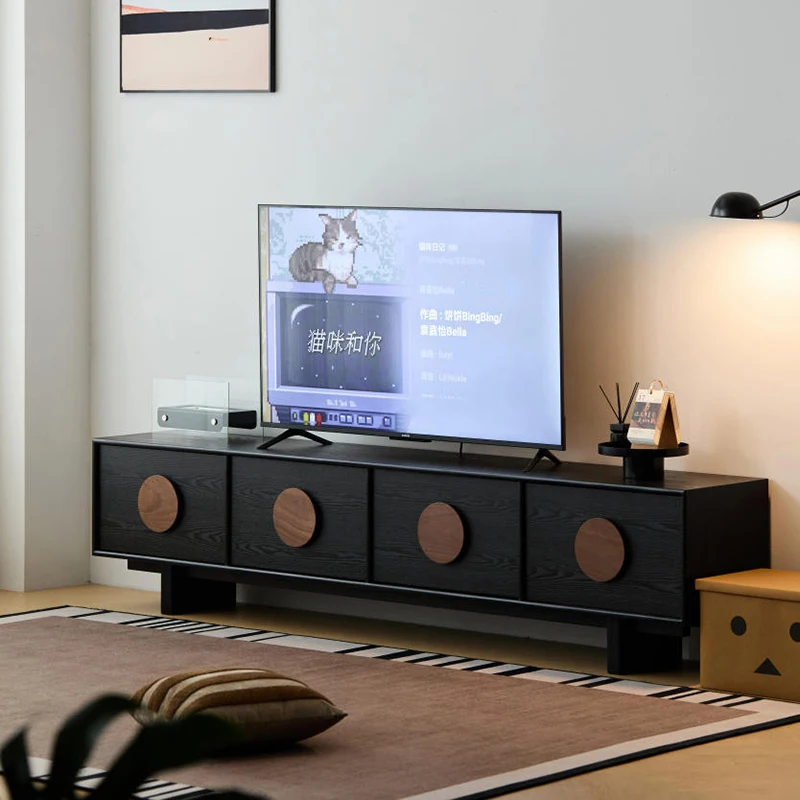 

Designer Modern Tv Stands Nordic Wood Minimalist Storage Dollhouse Tv Table Hallway Organizer Muebles Para Tv Trendy Furniture