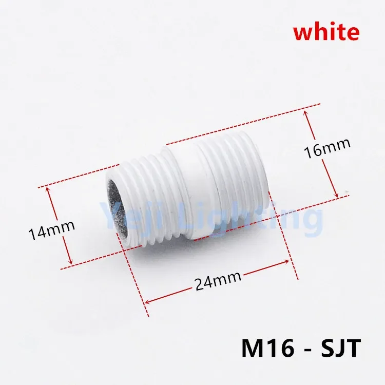 M16 M19 M25 lamp tooth tube adapter Wall lamp floor light tube connector outer thread inner thread pipe adapter tube connection