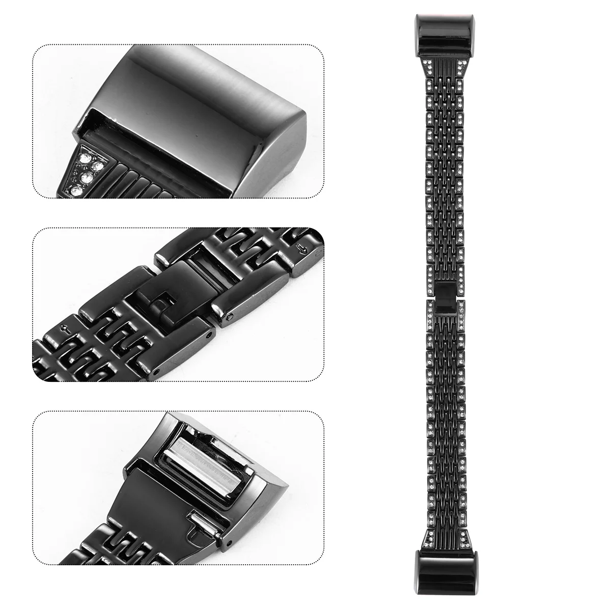 

Wrist Band Watch Fashion Bracelet Replacement Watchband Metal Wristband Strap for