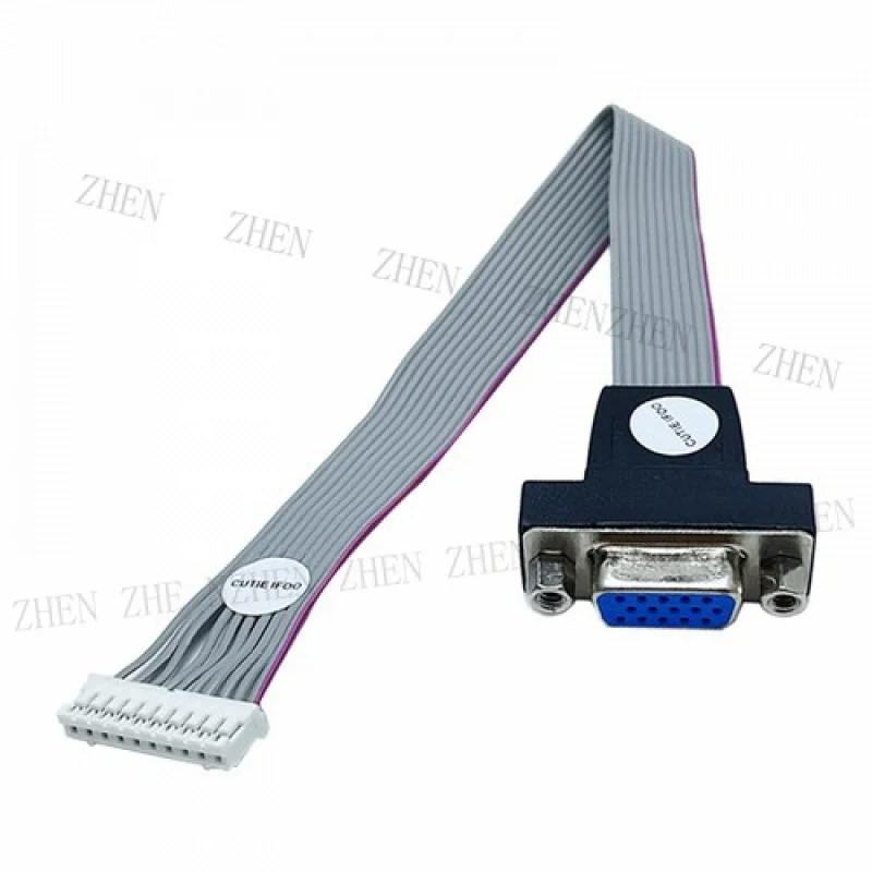 Y Y VGA 15pin To 10p PH2.0 Extension Power Cable 20cm for Industrial Motherboard