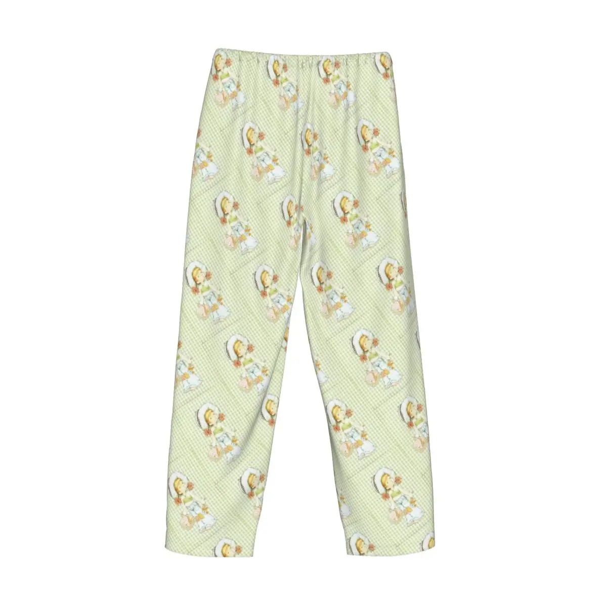 Custom Sarah Kay Manga Pajama Pants for Men Children's Painter Lounge Sleep Stretch Sleepwear Bottoms with Pockets view 4