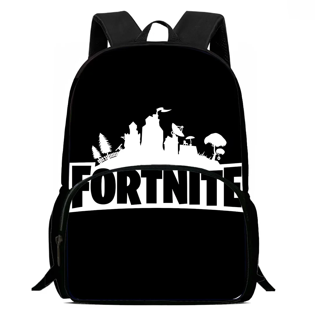 New Game FortniteS Kids Backpacks Boys and Girls Student Birthday Gift Child School Bags Large Capacity Camping Durable Rucksack