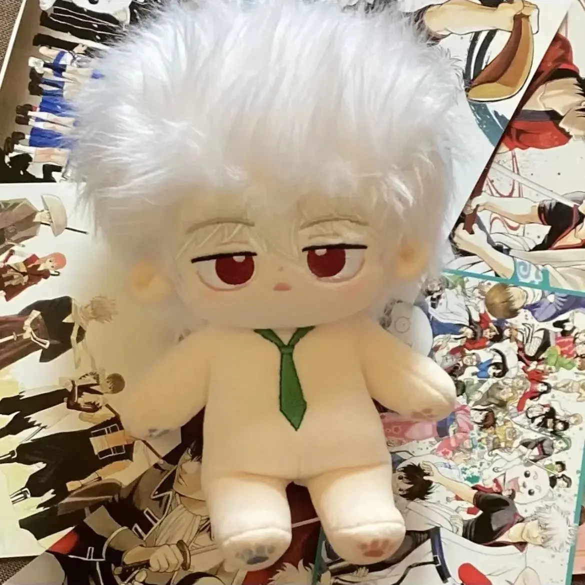 20 センチメートルアニメ銀魂坂田銀時アニメフィギュアコスプレソフトぬいぐるみぬいぐるみ枕ホリデー誕生日プレゼント子供のためのホーム Dec