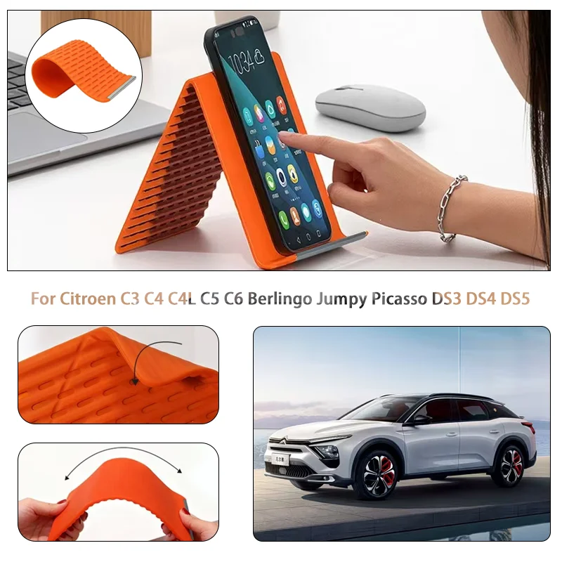 Flexible Foldable & Transformable Stand For Citroen C3 C4 C4L C5 C6 Berlingo Jumpy Picasso DS3 DS4 DS5
