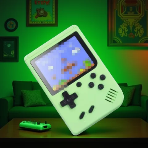 Built-in 500+ Classic Arcade Retro Games Console for TV 5 Inch Video Game Handheld Game Player for Game Boy Two Player Games