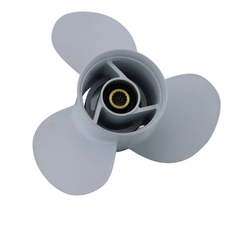 Captain Boat Aluminum Propeller 14x9/11/12 For Yamaha Outboard Engines Propeller FT50 FT60 15 Splines DUAL THRUST