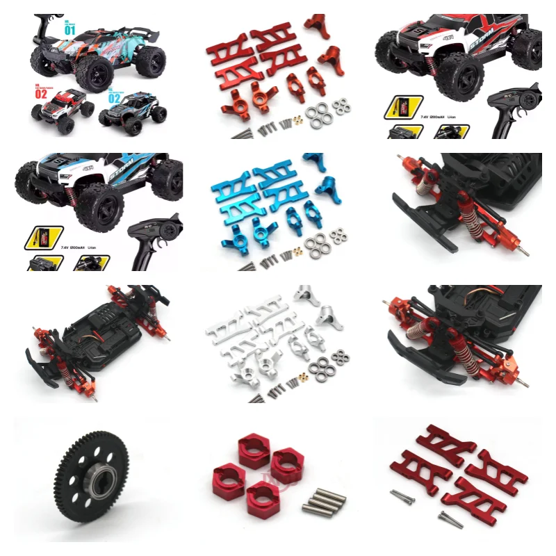 Metal Accessories HS 18301 18302 18311 18312 18321 18322 1/18 RC Remote Control Car, Rocker Arm, Steering Cup, Assembly