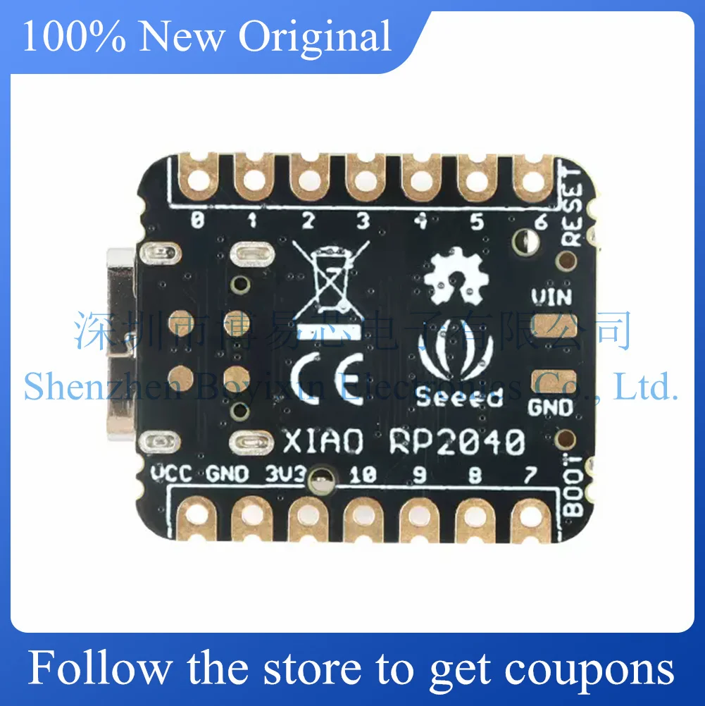 Original genuine XIAO RP2040 uses Raspberry Pi RP2040 module.Original Product.