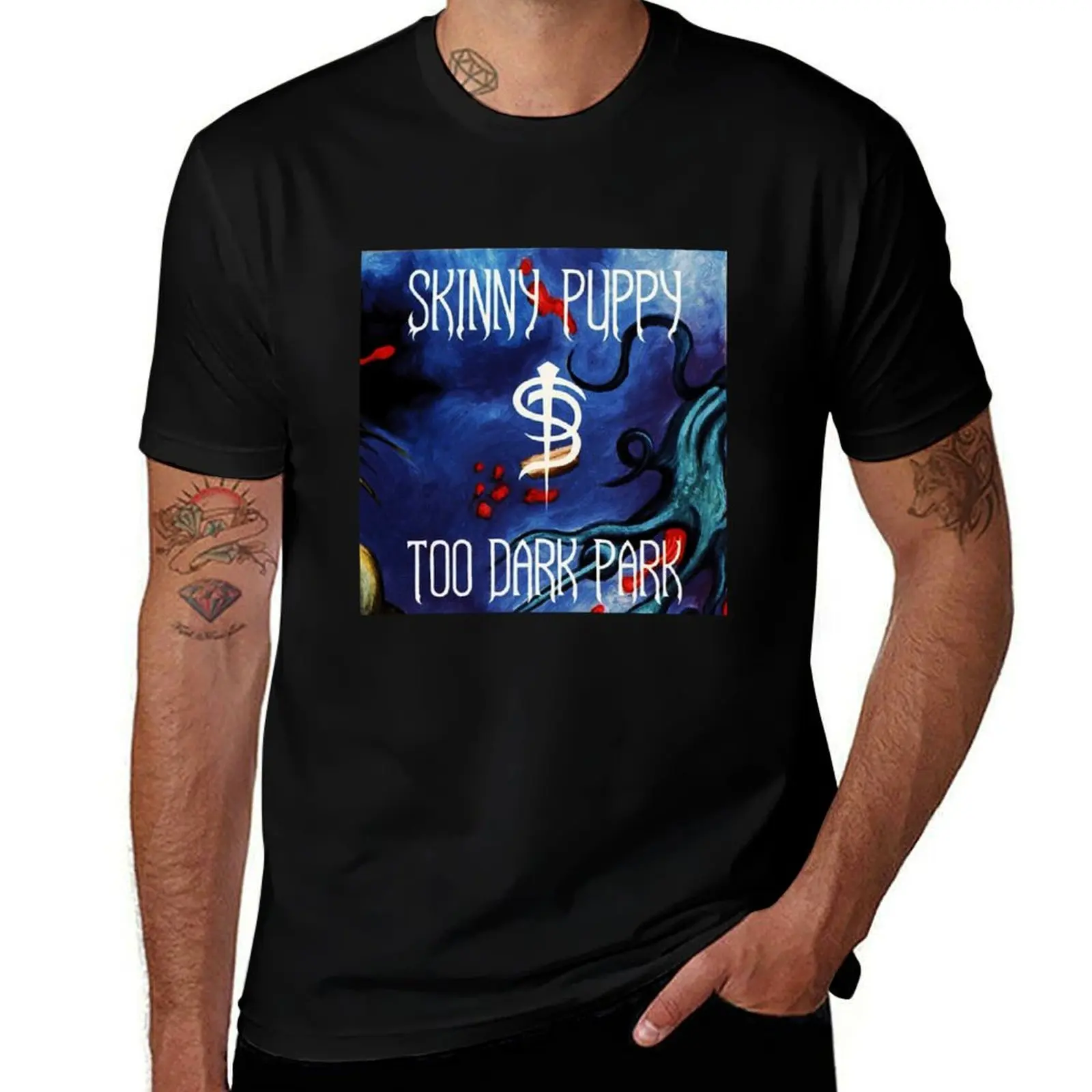 

Skinny Puppy is a Canadian industrial music T-Shirt printed t shirts for man man t shirts graphic T-shirt
