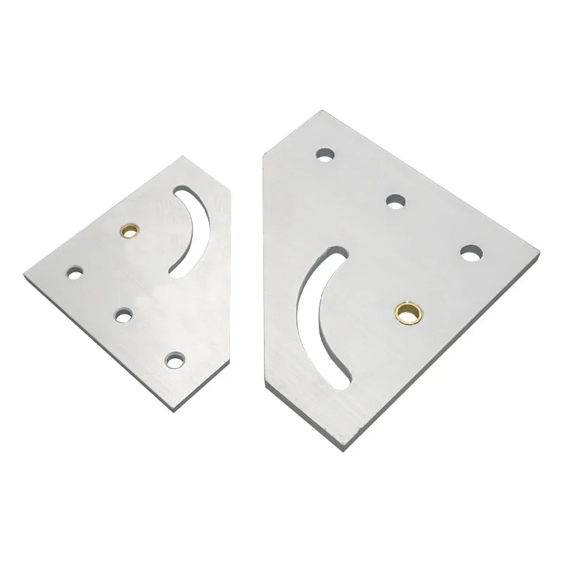 Pieza de fijación de ángulo de perfil aluminio, placa  conexión  dirección, 90 grados, 180 grados, 3030, 4040
