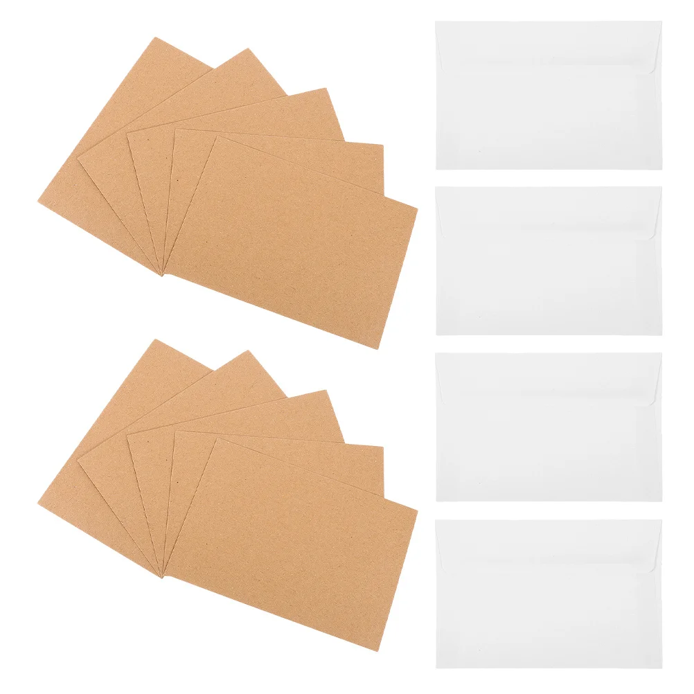 50 قطعة مغلفات دعوة فارغة ذاتية الختم مقاس A4 لبطاقات الزفاف دعوات العطلات مغلفات بريد الصور