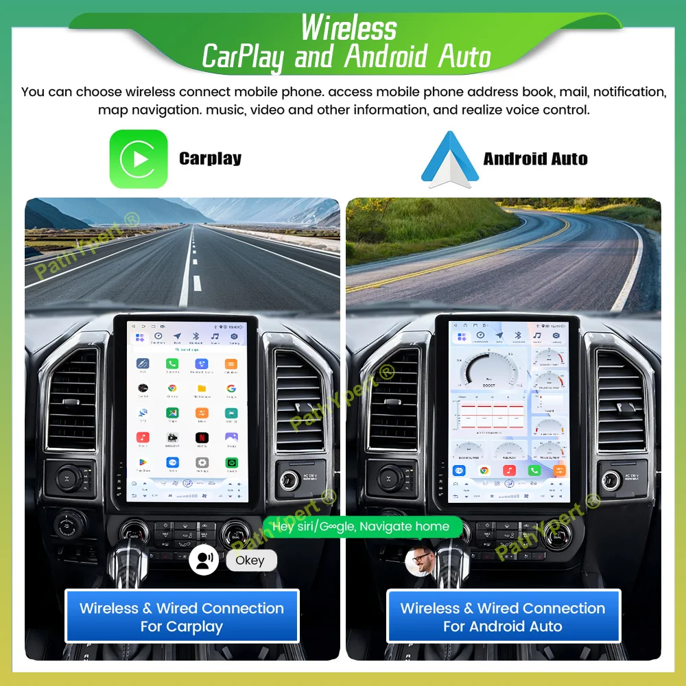 

14.5"Android 15 8+256GB For Ford F150 2015-2022 Tesla Screen Car Intelligent Systems 2 Din Multimedia Head Unit GPS WiFi Carplay