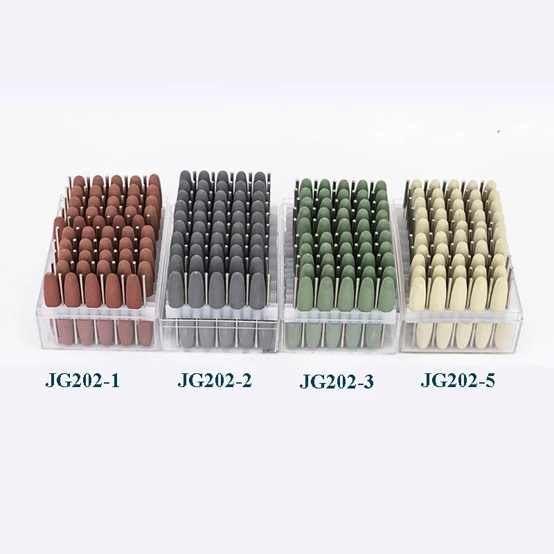 

20pcs Arcylic Polishing Kit Dental Silicone Polishing Burs Rubber Polishers Dental Lab Burs