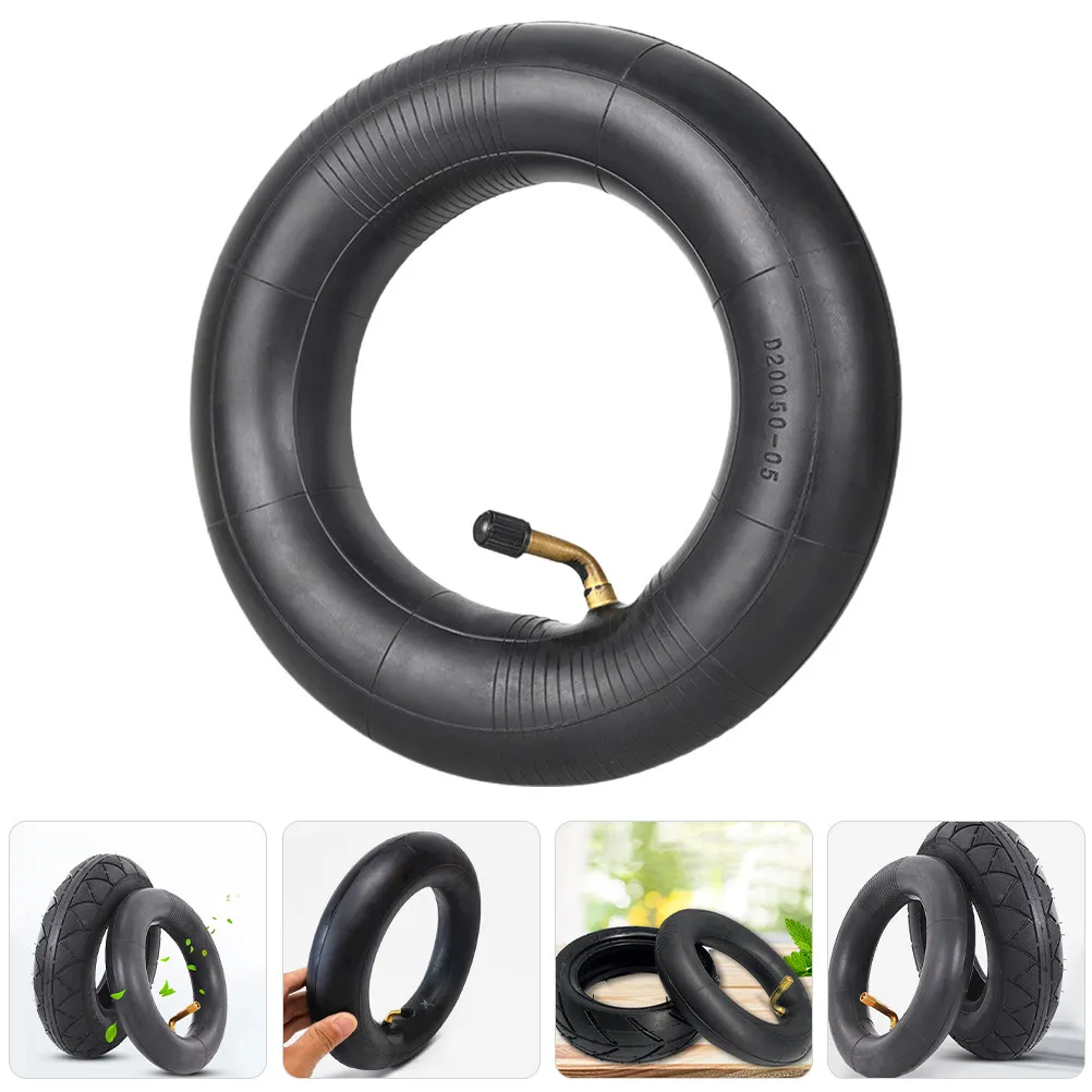 8 Inch Inflatable Scooter Tire and Inner Tube Set for Electric Scooters Heavy Duty Wear Resistant Rubber Shock Absorbing