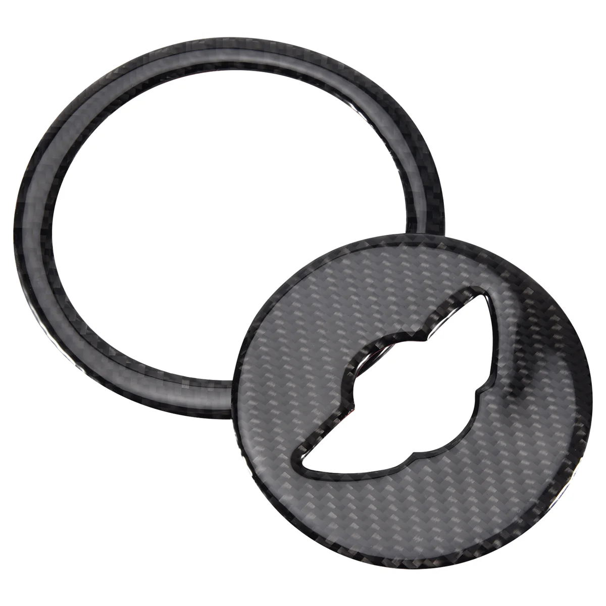 

Carbon Fiber Steering Wheel Cover Sticker for R55 R56 R Series Accessories