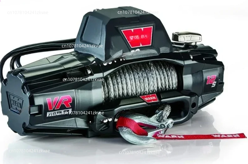 103255 VR EVO 12-S Electric 12V DC Winch with Synthetic Rope: 3/8