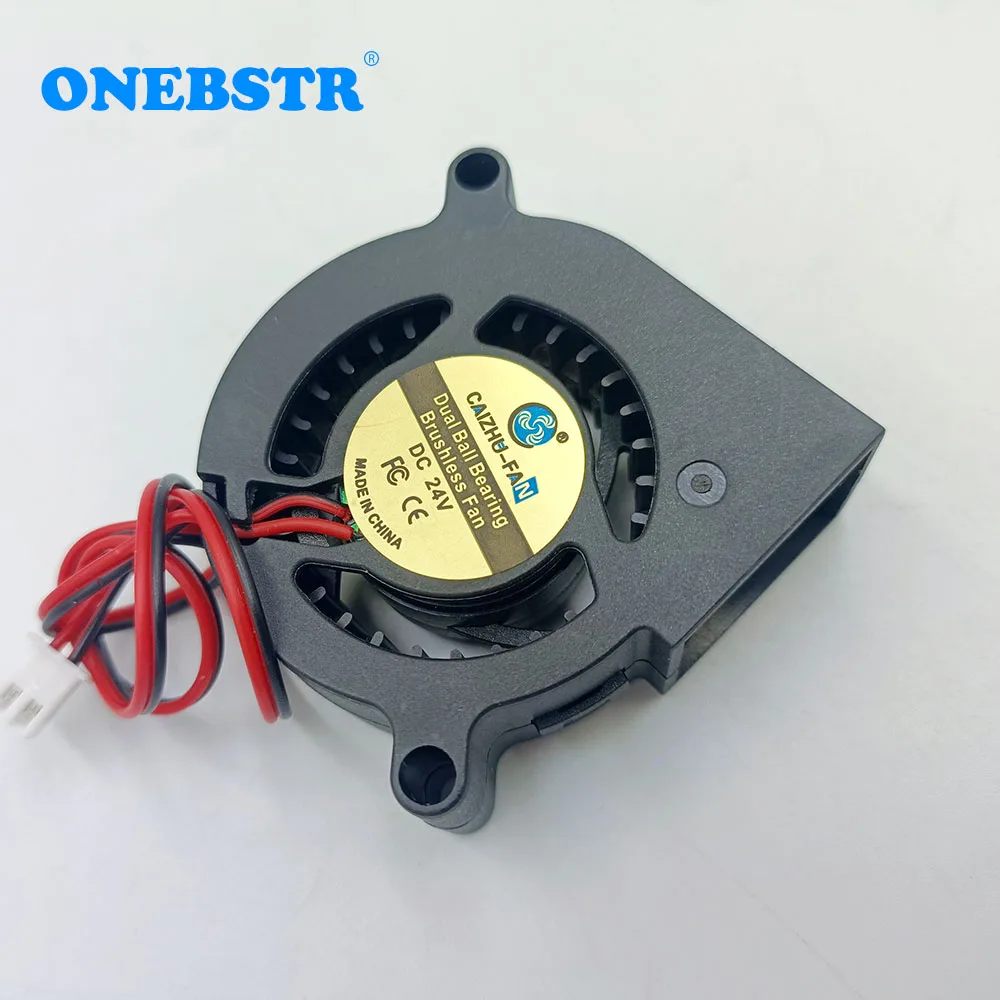 5020 Cooling Turbo Fan DC 5V 12V 24V Dual Ball Bearing Brushless Cooler Blower Projector Accessories Turbine Hot Sales