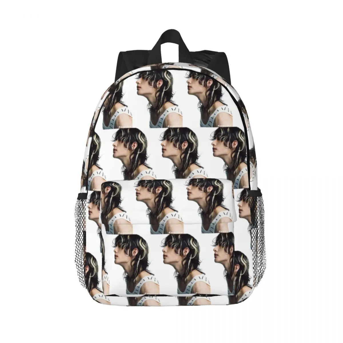 Stray Kids Hyunjin Backpack Student Boys Girls BookBag Kids School