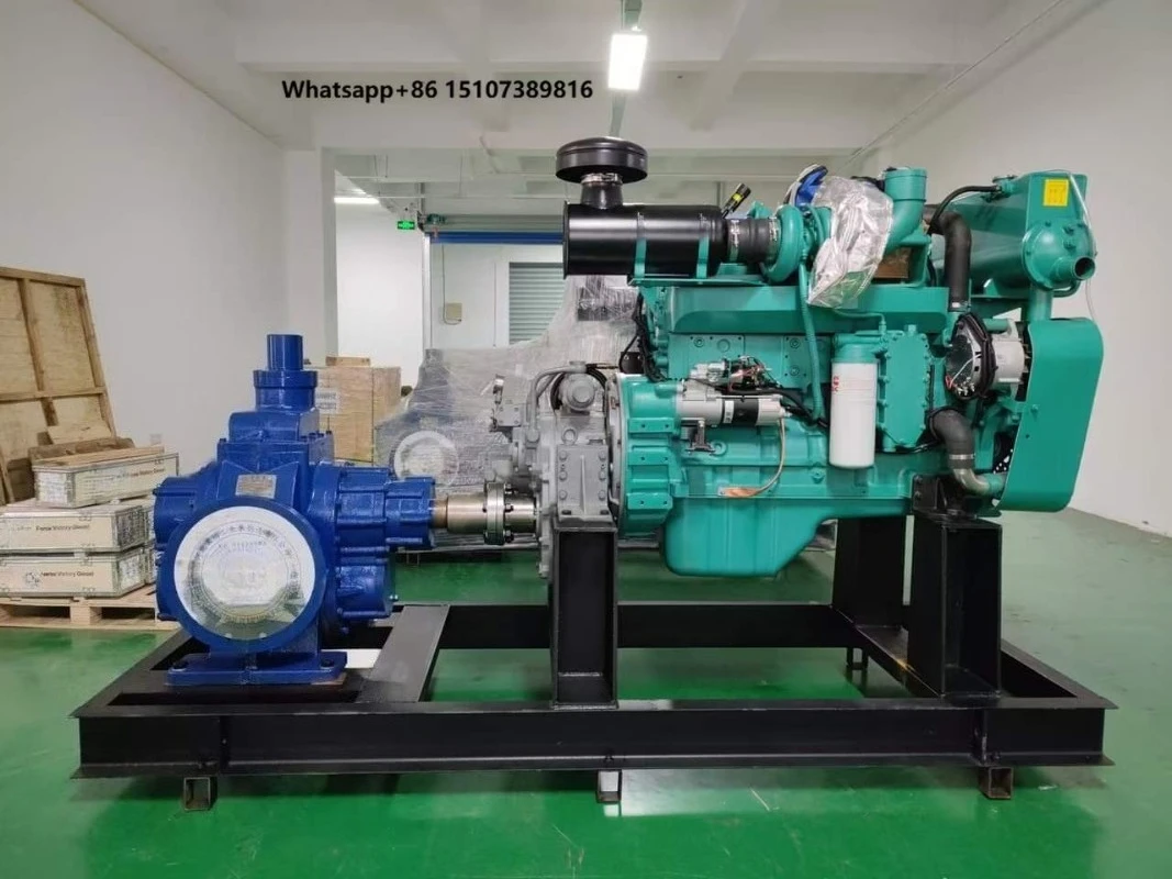 6CTA8.3-M220 6 Cylinder Engine Fishing Boat Engine Inboard Marine Motor Assembly
