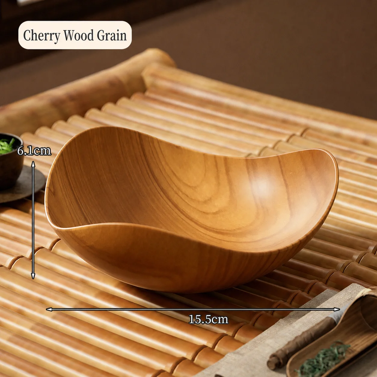 Triangular Serving Bowl Creative Food Safe Bowl Fruit Bowl  Home Decor Platter For Snack Holder Coffee Table Entryway
