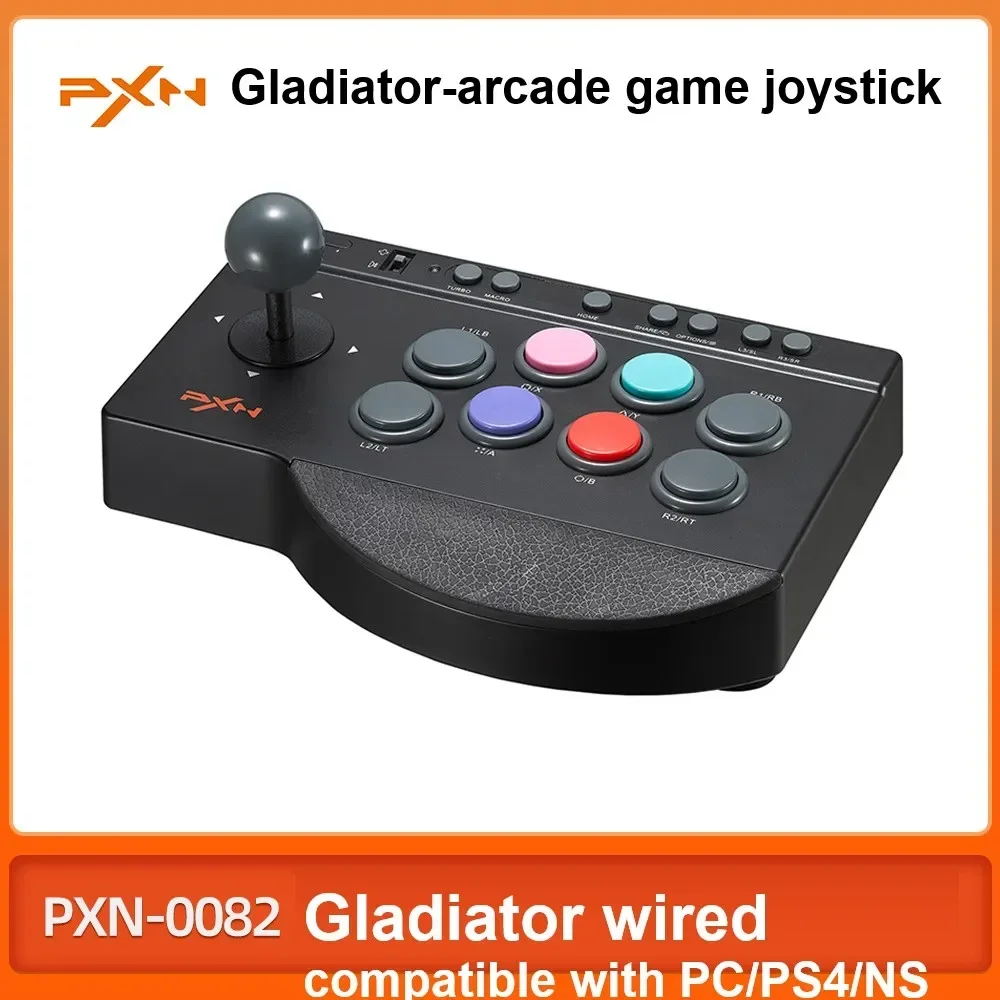 

Joystick Game Controller Pc for PS4/PS3/Switch/Android TV Arcade Fighting Game Fight Stick PXN 0082 USB Street Fighter