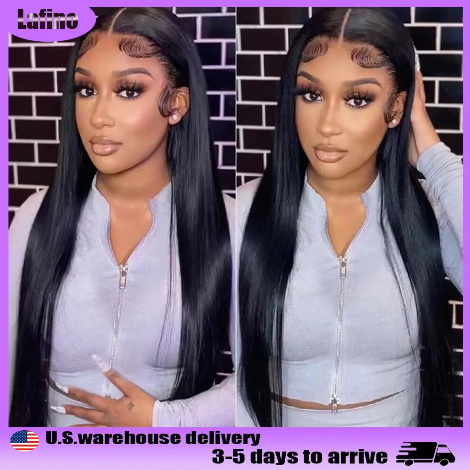 

Lafino Ready To Wear 5x5 Hd Lace Closure Wig Straight Lace Front Wigs Human Hair 4x4 Closure Human Hair Wig Glueless For Women