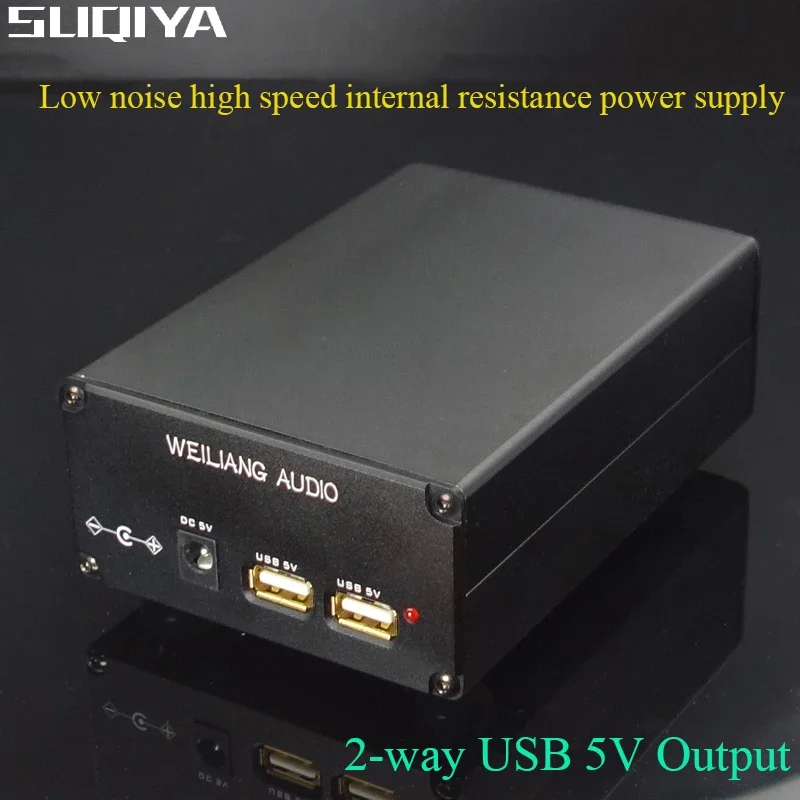 

SUQIYA- AUDIO 15W Linear Regulated Power Supply Output USB*2+DC 5V