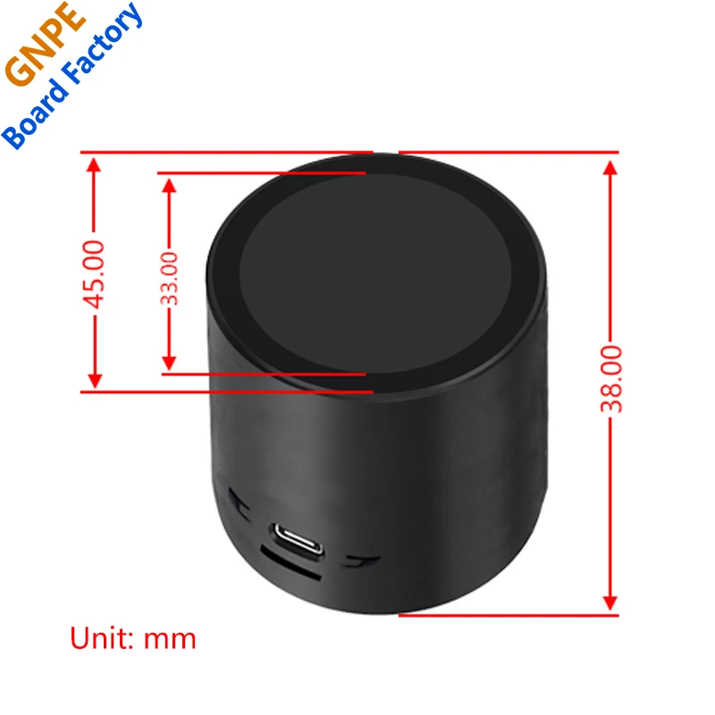 DeepSeek XiaoZhi AI دردشة صوتية روبوت صندوق صغير ESP32-S3 مجلس التنمية 1.28 بوصة شاشة LCD مستديرة N16R8 1.28 بوصة تعمل باللمس