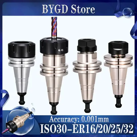 BYGD ISO ISO30 ER  tool holder bracket tool ISO30 ER16 ISO30 ER20 ISO30 ER25 ISO30 ER32 tool holder bracket tool collet chuck