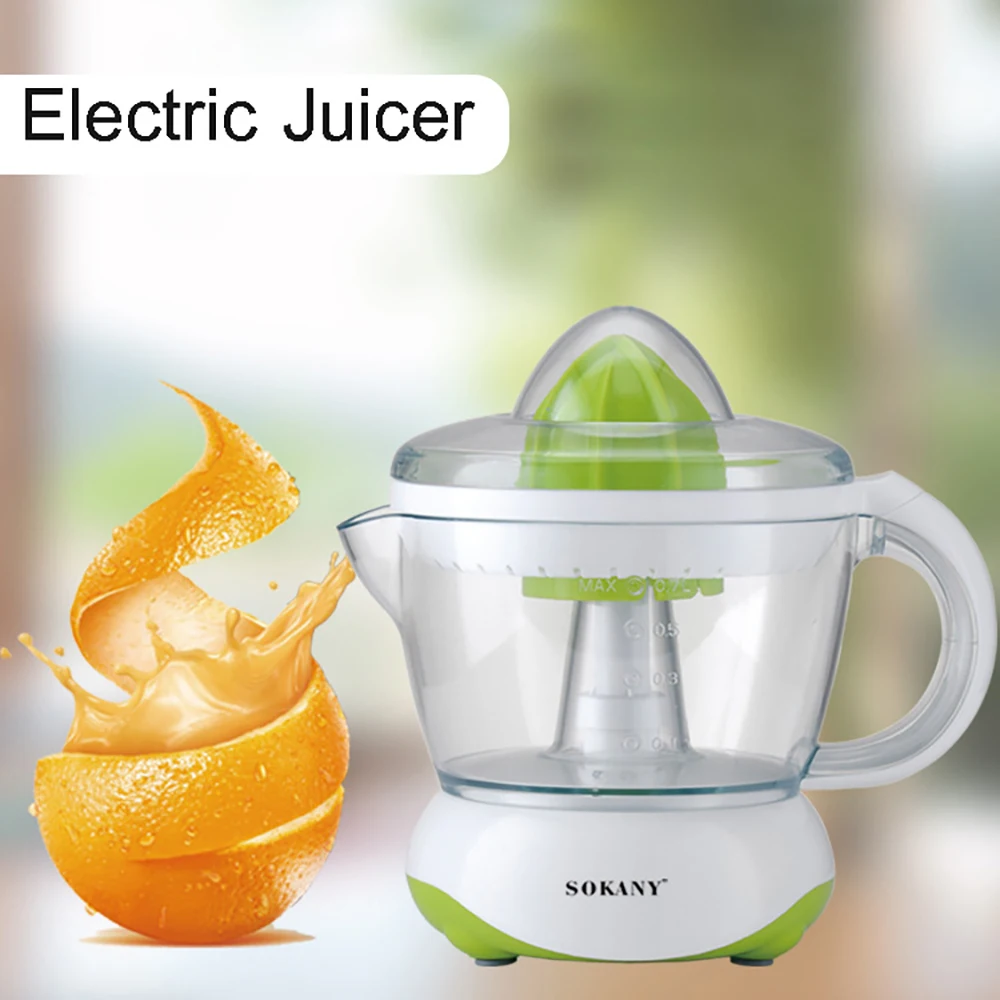 700ML BPA-Free Electric Citrus Juicer Extractor, Compact Volume Pulp Control, Oranges, Lemons, Limes, Grapefruits with Easy Use