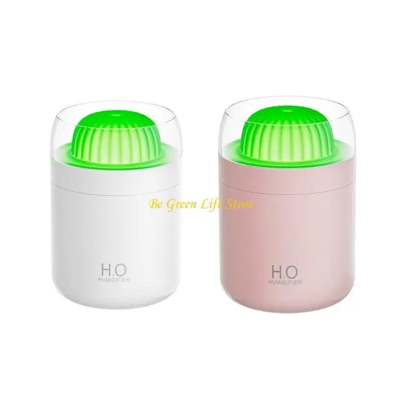 

M7DF 500ML Air Humidifier ABS Texture for Dry Skin Prevention Dust Reduction Features Quiet Nighttime Bedroom Operation