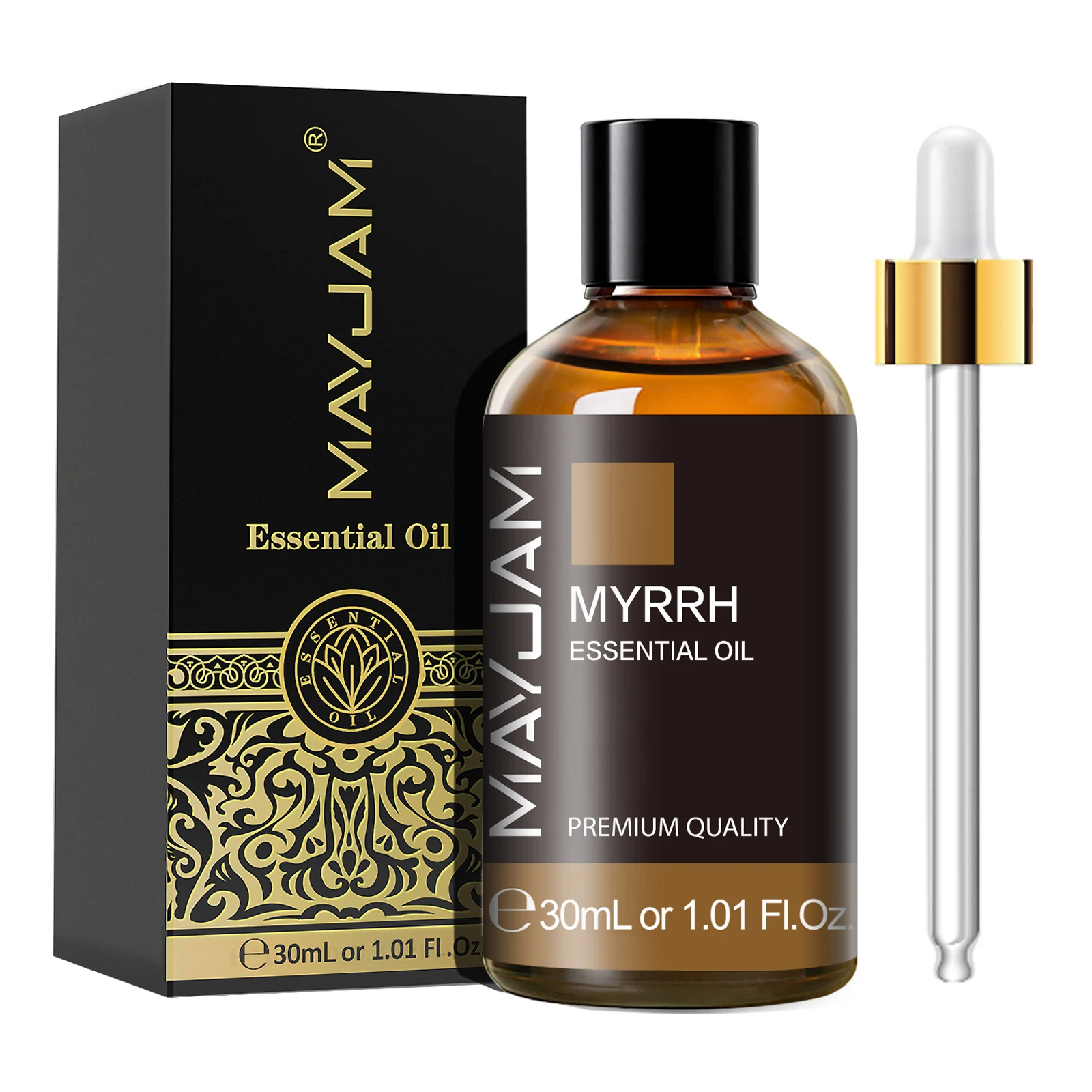 MAYJAM 1PCS 30ML Aromatherapie Ätherisches Öl Lavendel Vanille Jasmin Eukalyptus Pfefferminze Aromaöl für Diffusor Kerze Seife