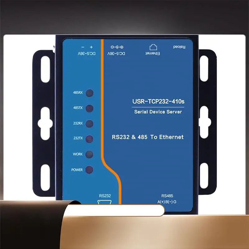 

Последовательный сервер промышленного класса RS485 Modbus RTU к Ethernet, двойной сетевой порт Ethernet TCP232-410S-N35R