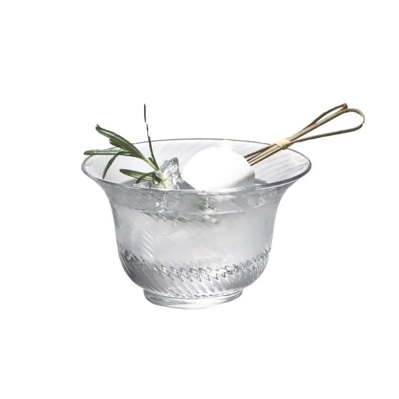 One drink, three drinks, ceramic glass, cocktail glass, wooden tray set with holes, cold brew glass
