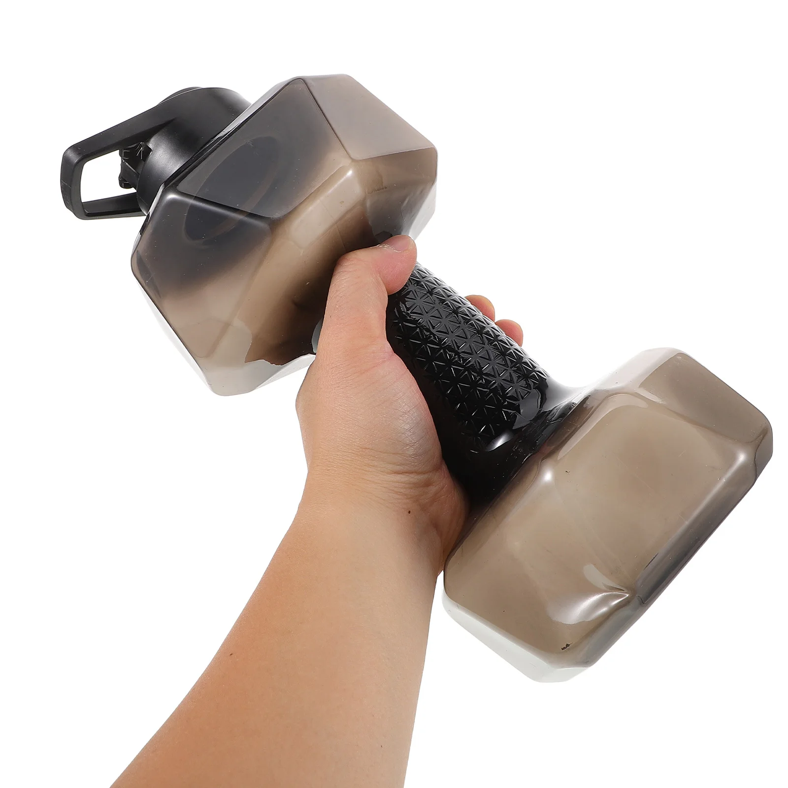 

Dumbbell Shape Large Capacity Water Creative Fitness Drinking Bottle Portable Sports Bottle Gym Workout Reusable Dumbbell Mug