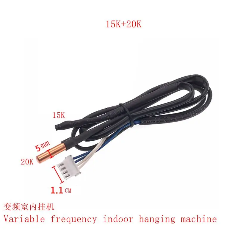 

For AUX variable frequency air conditioner internal mounted temperature sensor outdoor unit temperature sensing probe 15K20K50K