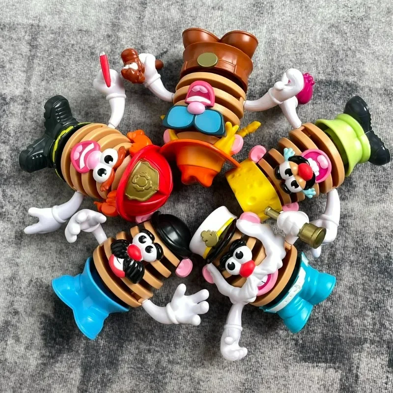 هاسبرو Mr.Potato رئيس رقائق العصرية صندوق أعمى اللعب أنيمي الشكل الجمعية المنقولة المشتركة دمية نموذج اللعب جمع الحلي #5